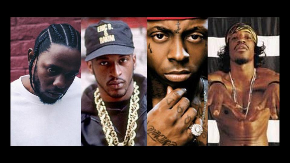 第一弾 グレイテストラッパーは誰だ ラッパーたちの偉大なポイントを解説 Rakim Lil Wayne Andre 3000 ケンドリック ラマー Playatuner